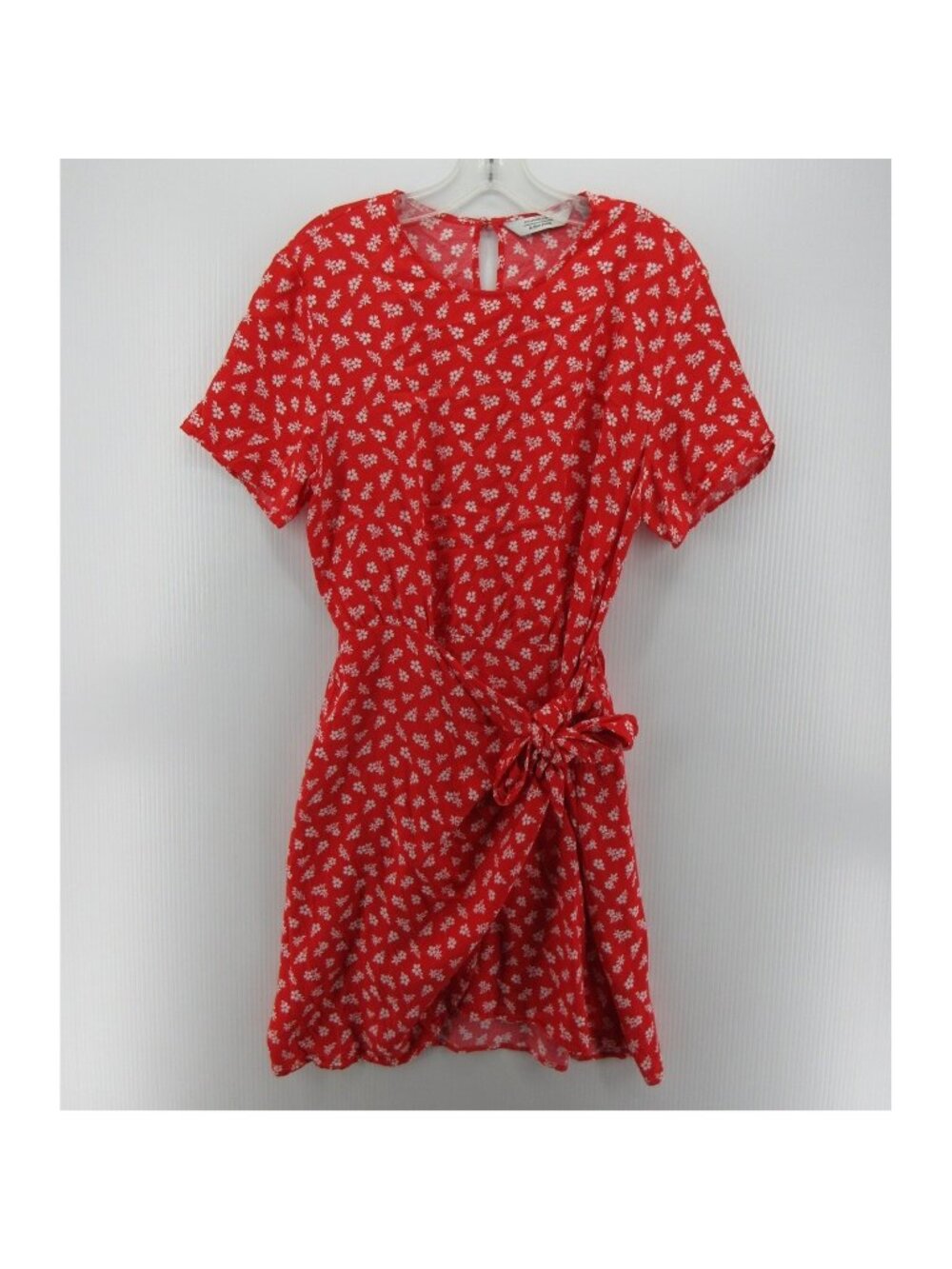 & Other Stories Dress 8 Los Angeles Atelier Belted Wrap Floral Casual